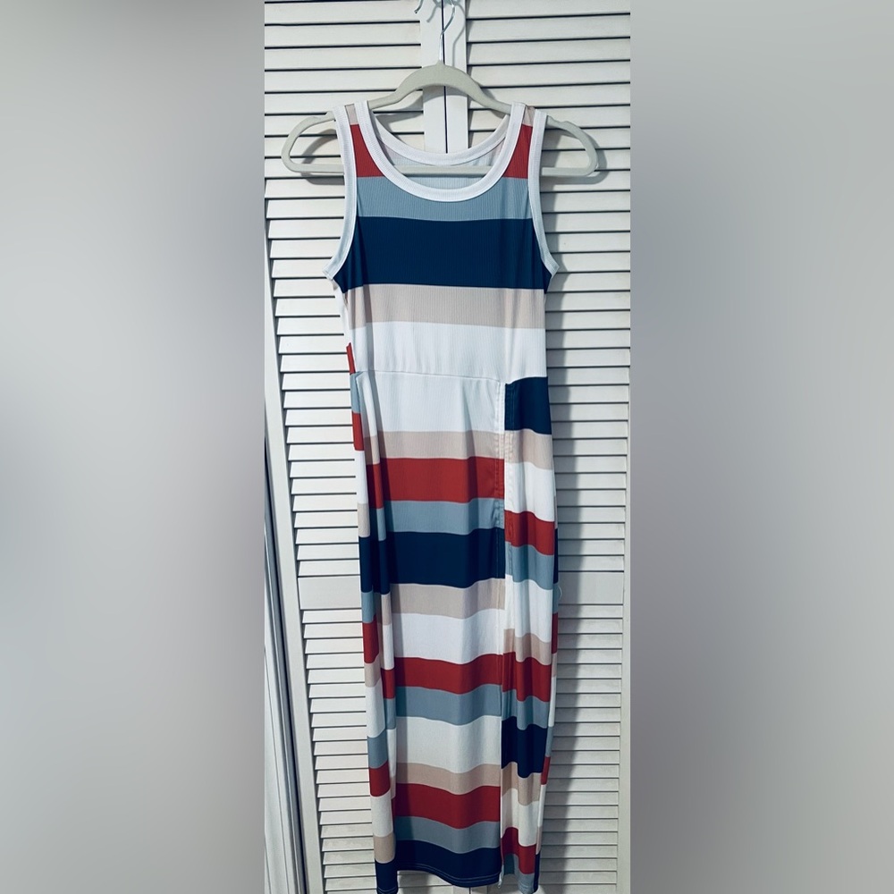 SHEIN Multi Color Maxi Dress size Medium